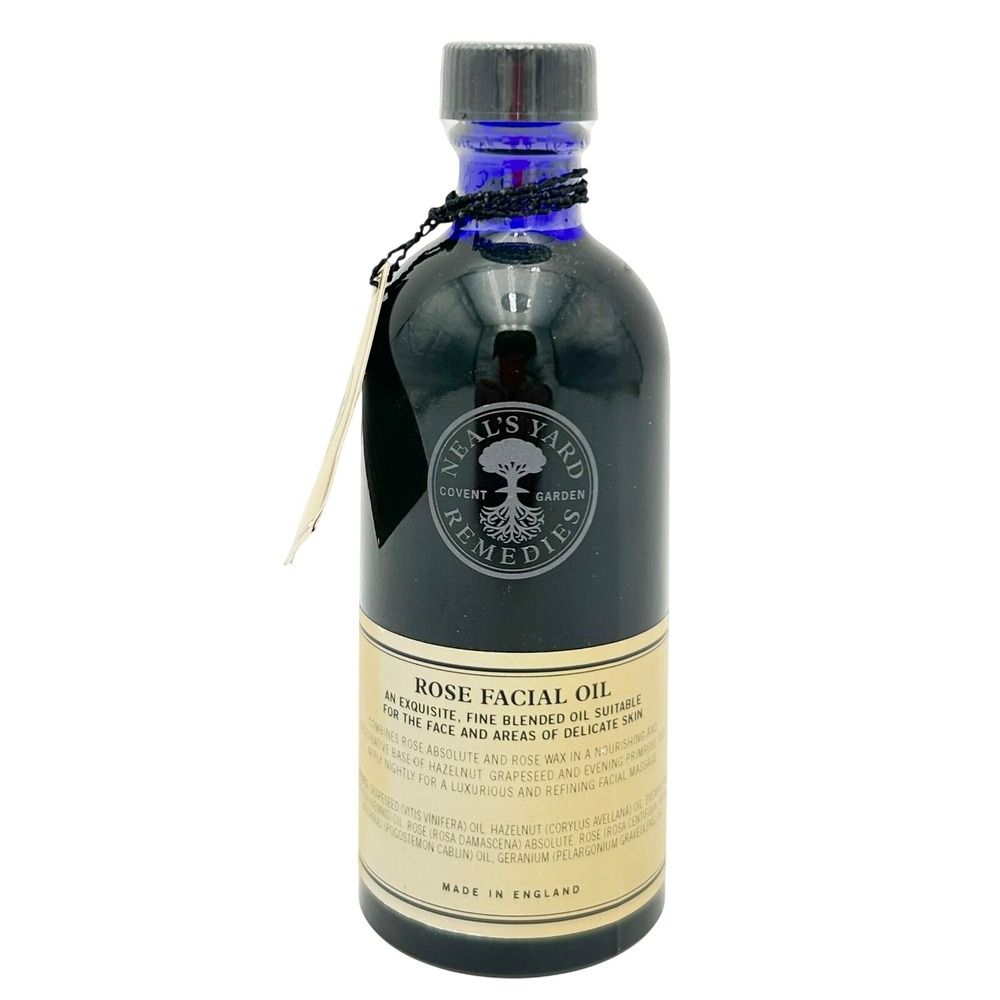 NEW Neal's Yard Remedies Rose Facial Oil 100ml Restorative Night Treatment Oil